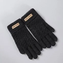 NIUPOZ Huitailang Glove Store Men's Apparels North Royal Knitted Wool Gloves