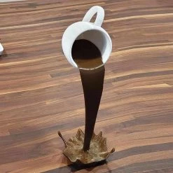 Shop5249273 Store Floating Coffee Cup Sculpture