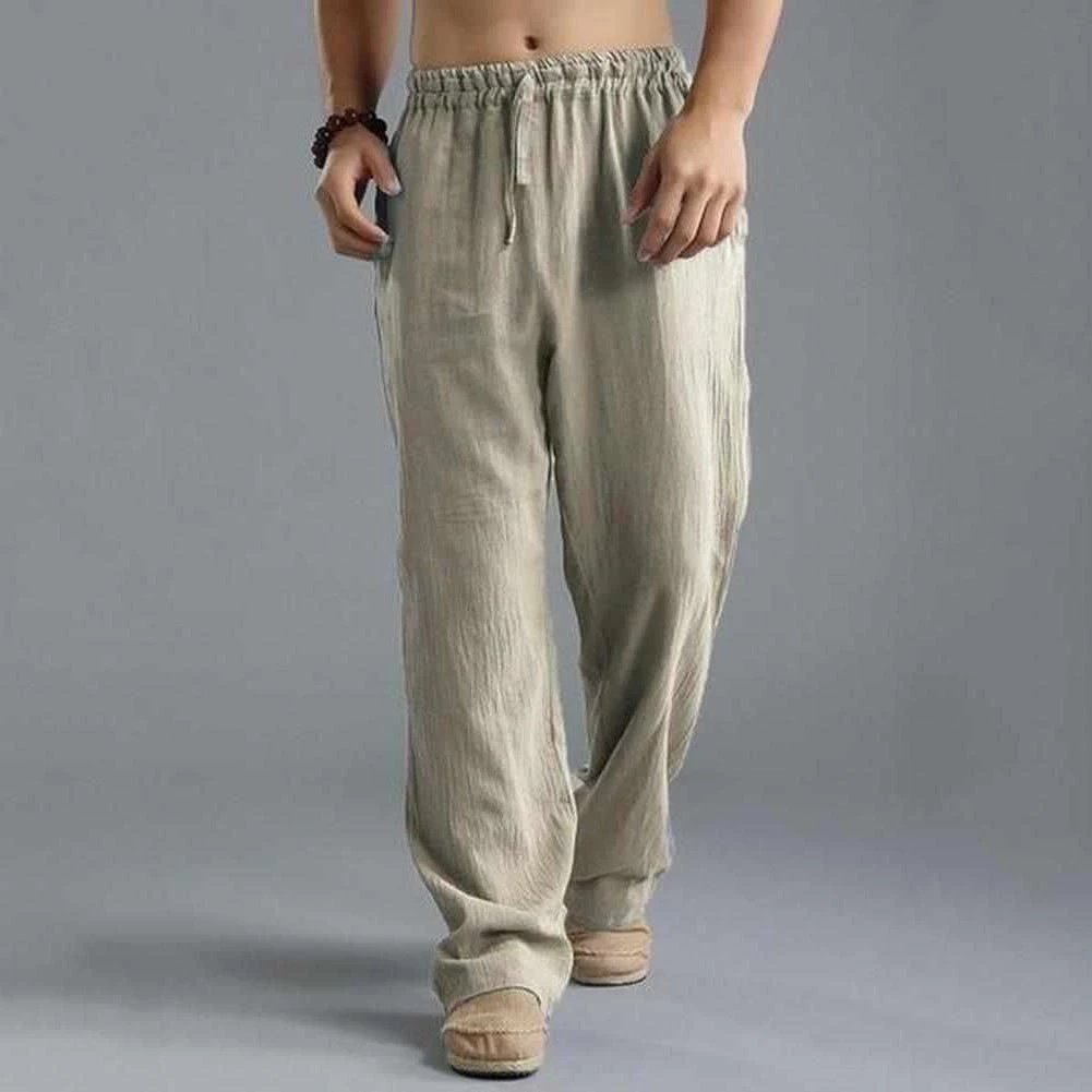 JDDTON Store Sky Madrid Bali Linen Pants Men's Apparels 8 JDDTON Store Sky Madrid Bali Linen Pants Men's Apparels