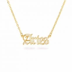 Romalar Store North Royal Zodiac Pendant Necklace Women's Apparels