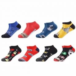 Sanzetti Official Store Men's Apparels Assorted Ankle Socks (8 Pairs)