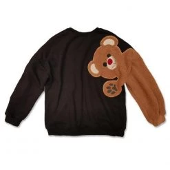 YGAOIN Exquisite Store Sky Madrid Oversized Bear Sweatshirt Men's Apparels 8 YGAOIN Exquisite Store Sky Madrid Oversized Bear Sweatshirt Men's Apparels