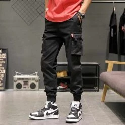 Anbican Factory Store Saint Morris Multi-Pocket Cargo Pants Men's Apparels 9 Anbican Factory Store Saint Morris Multi-Pocket Cargo Pants Men's Apparels