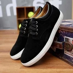 NIDENGBAO Official Store Saint Morris Suede Lace-Up Shoes Men's Apparels