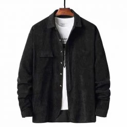 Puloru Official Store North Royal Corduroy Long-Sleeve Shirt