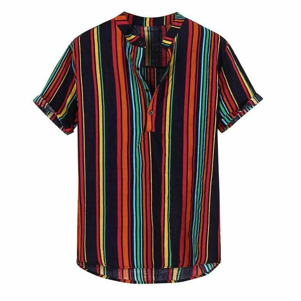 Shenzhen Frankris Store North Royal Linen Striped Shirt 4 Shenzhen Frankris Store North Royal Linen Striped Shirt