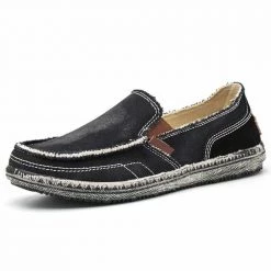 PUAMSS Official Store Rocky Canvas Loafers Men's Apparels