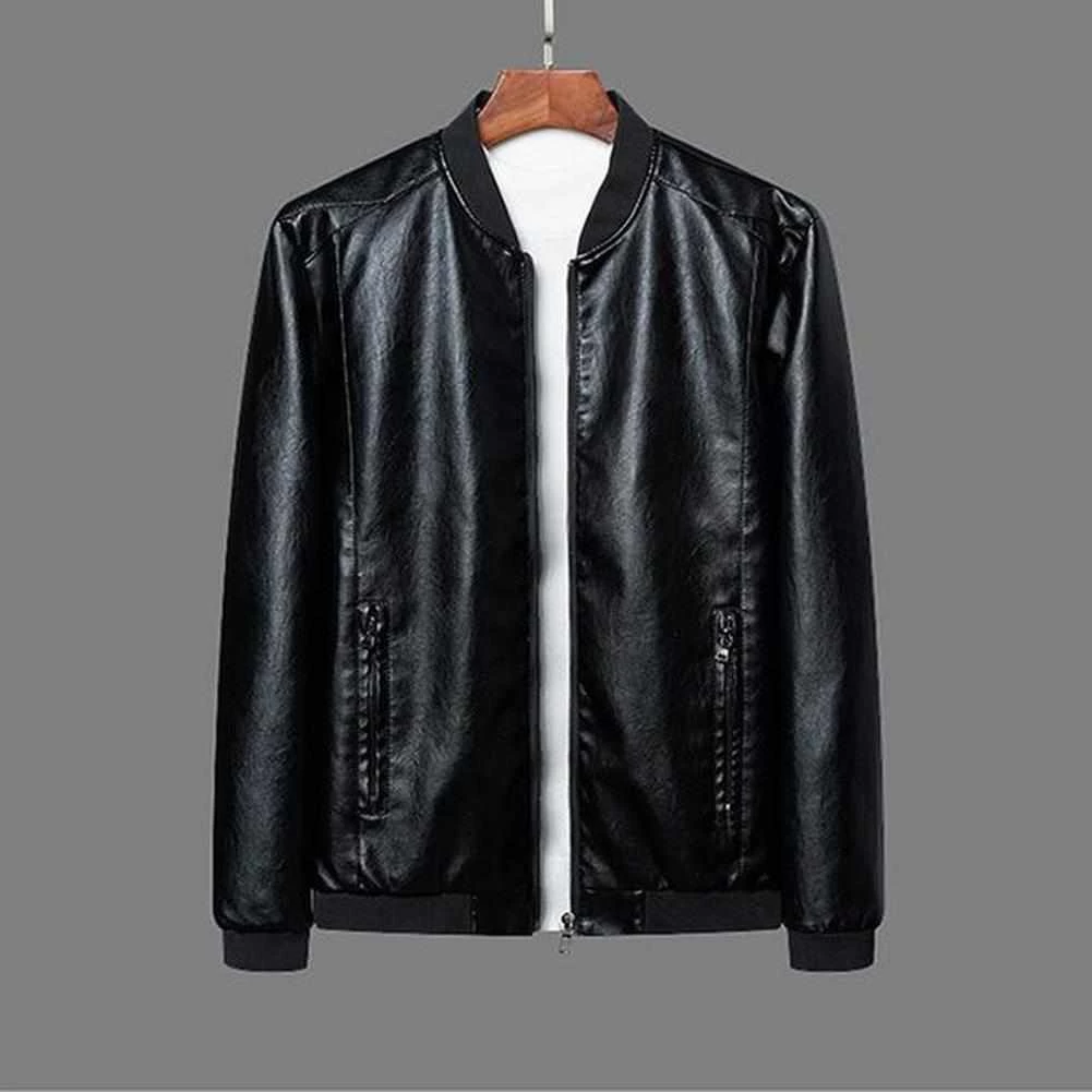 We Men's Store Biker Vegan Leather Jacket Men's Apparels 4 We Men's Store Biker Vegan Leather Jacket Men's Apparels