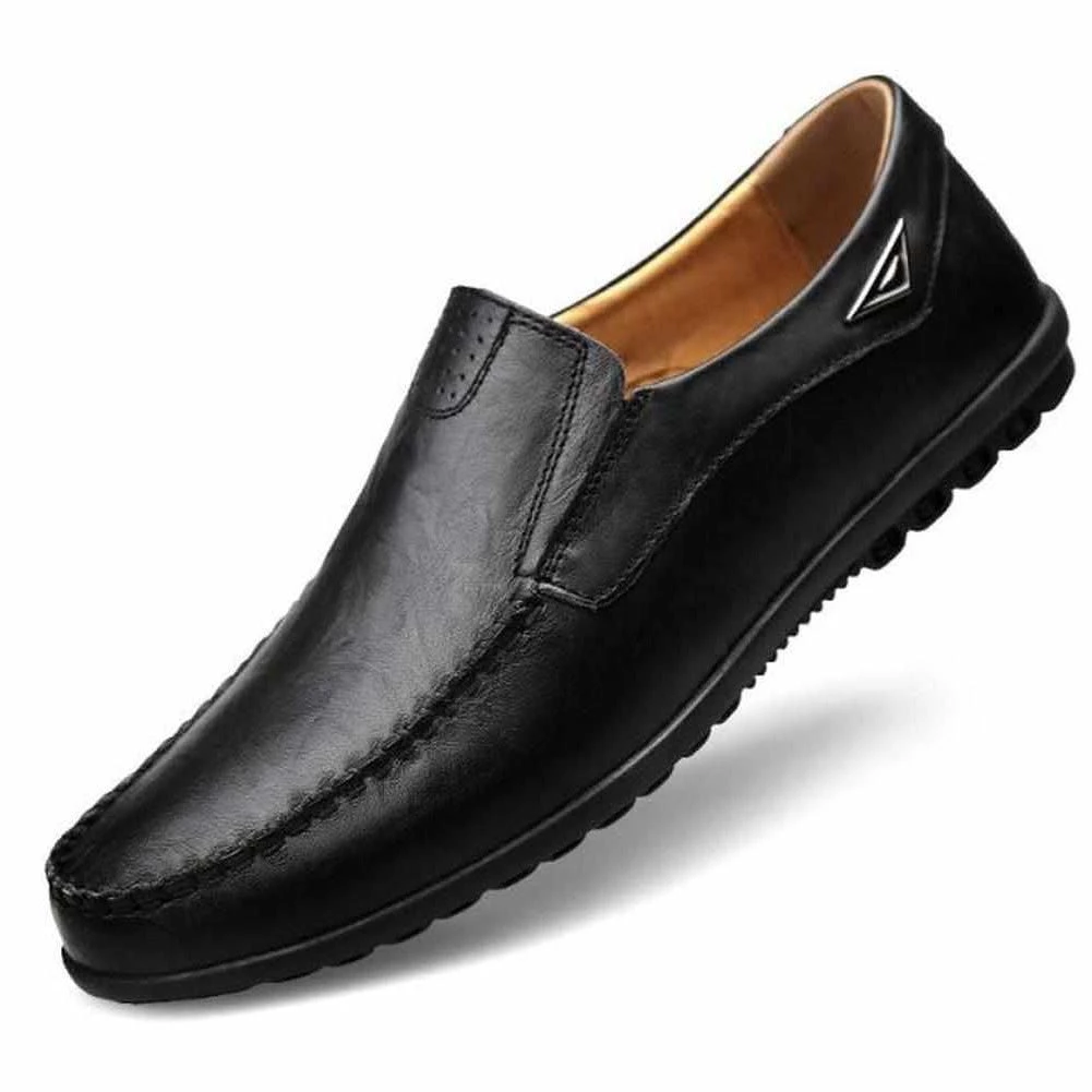 JKPUDUN Official Store Sky Madrid Leather Driving Slip-on Shoes Men's Apparels 4 JKPUDUN Official Store Sky Madrid Leather Driving Slip-on Shoes Men's Apparels