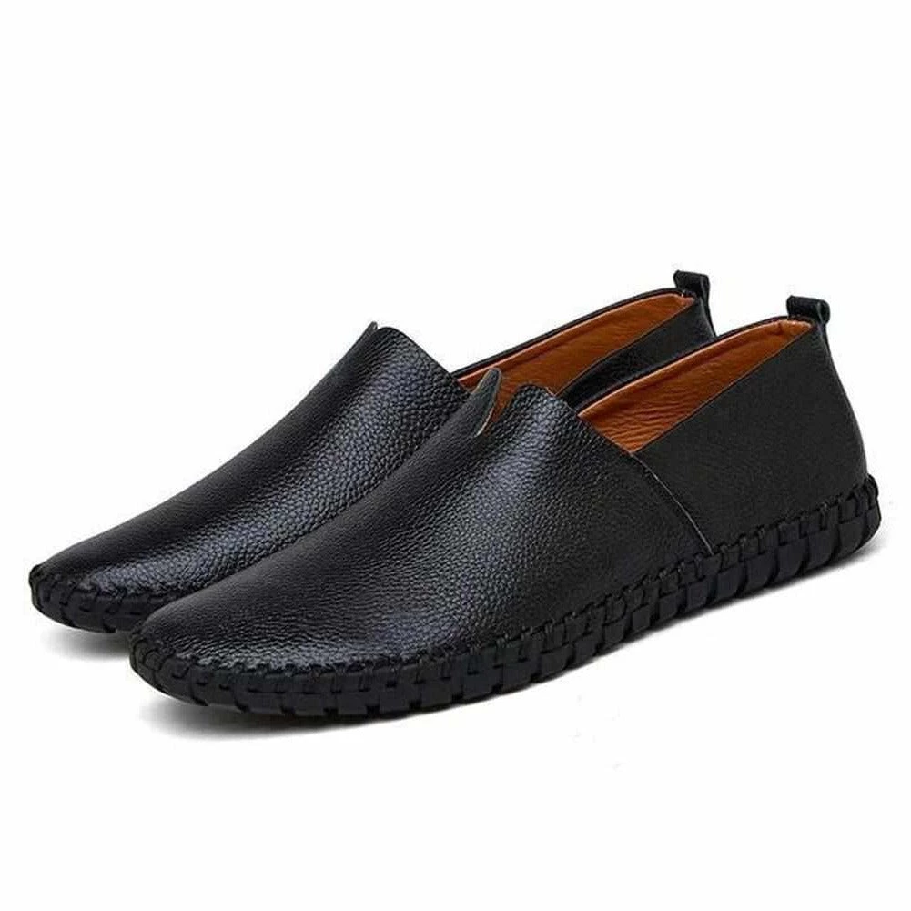 KVKY Factory Store Men's Apparels Genuine Leather Loafers 5 KVKY Factory Store Men's Apparels Genuine Leather Loafers