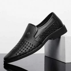 Merkmak Official Store Genuine Leather Slip On Men's Apparels