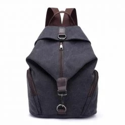 KMFFLY Factory Outlet Store Women's Apparels Sky Madrid Canvas Backpack