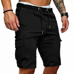 Hir Store Men's Apparels Gym Cargo Shorts