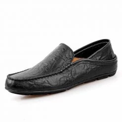 KEZZLY Official Store Men's Apparels Sky Madrid Urban Leather Moccasins