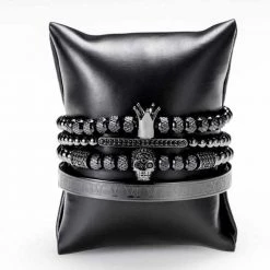 ATTYIRENA Official Store North Royal Stainless Steel Crown Bracelet Men's Apparels 8 ATTYIRENA Official Store North Royal Stainless Steel Crown Bracelet Men's Apparels