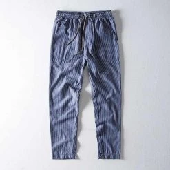 SHISENBU Official Store Men's Apparels Sky Madrid Goa Linen Pants