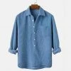 INCERUNNING Apparel Store Saint Morris Leisure Corduroy Shirt