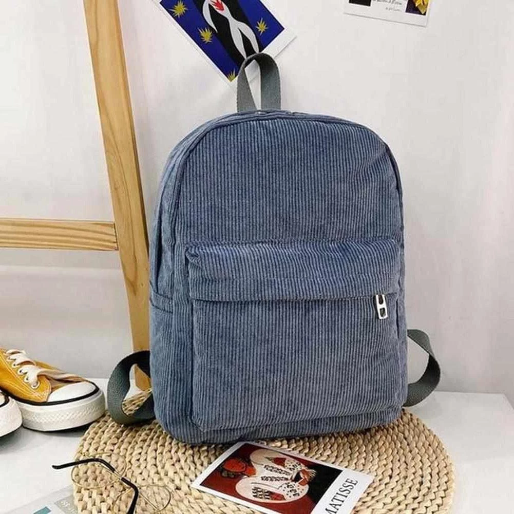 Shop3572034 Store North Royal Corduroy Everyday Backpack Women's Apparels 4 Shop3572034 Store North Royal Corduroy Everyday Backpack Women's Apparels