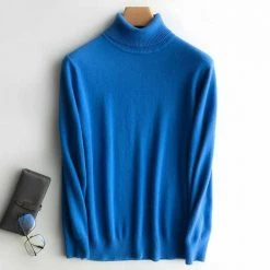 HanZu Store Men's Apparels Saint Morris Cashmere Turtleneck Sweater