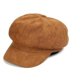 DongKing The First Apparel Store Saint Morris Suede Newsboy Hat