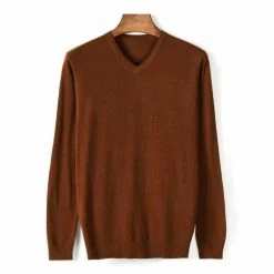 Brother Wang Official Store Sky Madrid Marseille Wool Pullover Men's Apparels