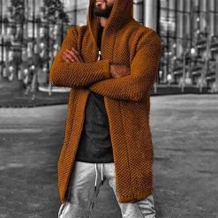 GLXD Store Hooded Cardigan Men's Apparels