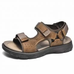 Yubaby Store Men's Apparels North Royal Leather Stream Sandals