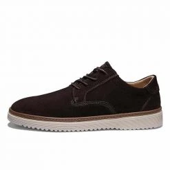 PUAMSS Achievement Store Saint Morris Suede Lace-Up Shoes