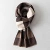 GONGLIAN Scarves&Pajamas Store Men's Apparels North Royal Wool Plaid Scarf 1 GONGLIAN Scarves&Pajamas Store Men's Apparels North Royal Wool Plaid Scarf