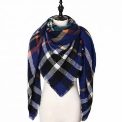 Colorful Fish Store Women's Apparels Parris Plaid Scarf