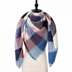 Colorful Fish Store Women's Apparels Parris Plaid Scarf