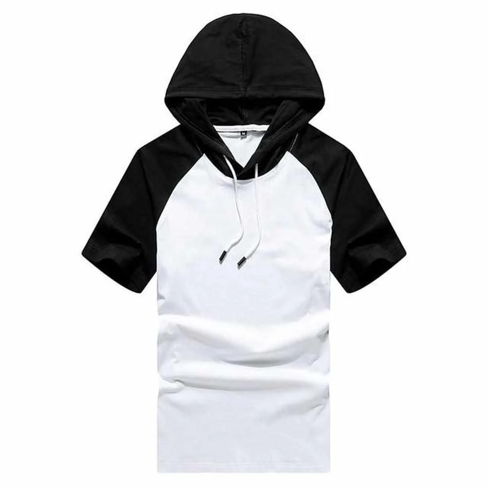 MANTORS Men's Store Sky Madrid Loose Hooded T-Shirt 5 MANTORS Men's Store Sky Madrid Loose Hooded T-Shirt