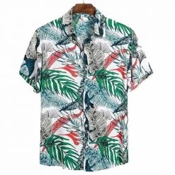 Ever Younger Store Men's Apparels Jungle Bloom Camp Shirt