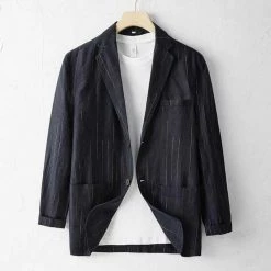 7XL 8XL 9XL 10XL High Quality Produts Store Saint Morris Cannes Linen Blazer