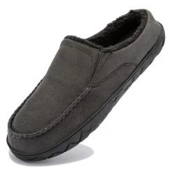 WOTTE Official Store Saint Morris Suede Plush Slippers Men's Apparels