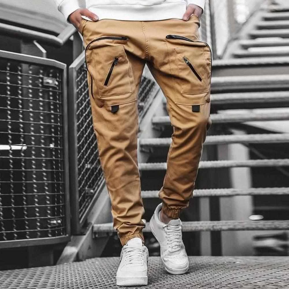 TOLOER Official Store Urban Element Cargo Pants Men's Apparels 3 TOLOER Official Store Urban Element Cargo Pants Men's Apparels