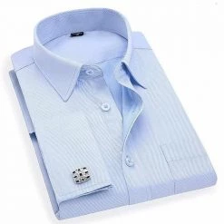 QISHA MEN SHIRT Store Saint Morris Formal Button-Down Shirt Men's Apparels