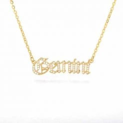 Romalar Store North Royal Zodiac Pendant Necklace Women's Apparels