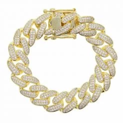 IFirstSight Store 18 Mm Cuban Link Chain Bracelet