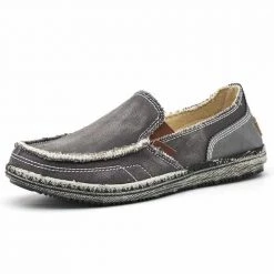PUAMSS Official Store Rocky Canvas Loafers Men's Apparels