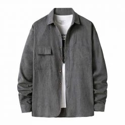 Shop5140063 Store Men's Apparels North Royal Casual Corduroy Jacket