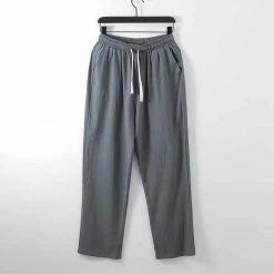 FIELD LIVED (China) Store Men's Apparels Sky Madrid Panama Linen Pants