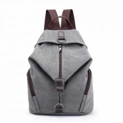 KMFFLY Factory Outlet Store Women's Apparels Sky Madrid Canvas Backpack