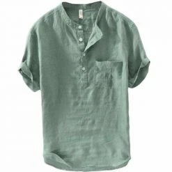 Shop5281008 Store Men's Apparels Sky Madrid Maldives Linen Shirt