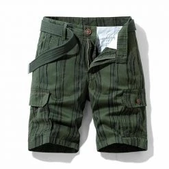 Street Graffiti Men's Store North Royal Striped Cargo Shorts