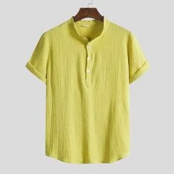 URSPORTTECH Store Men's Apparels Saint Morris Riviera Linen Shirt