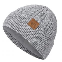 URGENTMAN Official Store Sky Madrid Fleece Logo Beanie