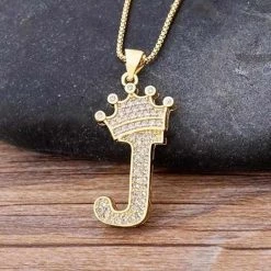 NIDIN Factory Online Store Saint Morris Royal Initial Necklace Men's Apparels 39 NIDIN Factory Online Store Saint Morris Royal Initial Necklace Men's Apparels