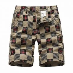 Yuntobo Store Safari Square Shorts Men's Apparels