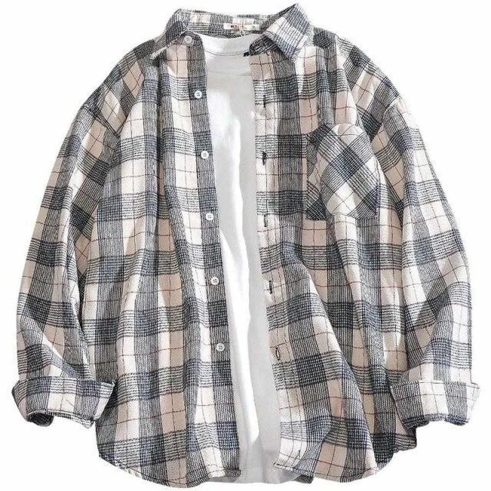Moringcute Store Men's Apparels Saint Morris Plaid Pocket Shirt 4 Moringcute Store Men's Apparels Saint Morris Plaid Pocket Shirt